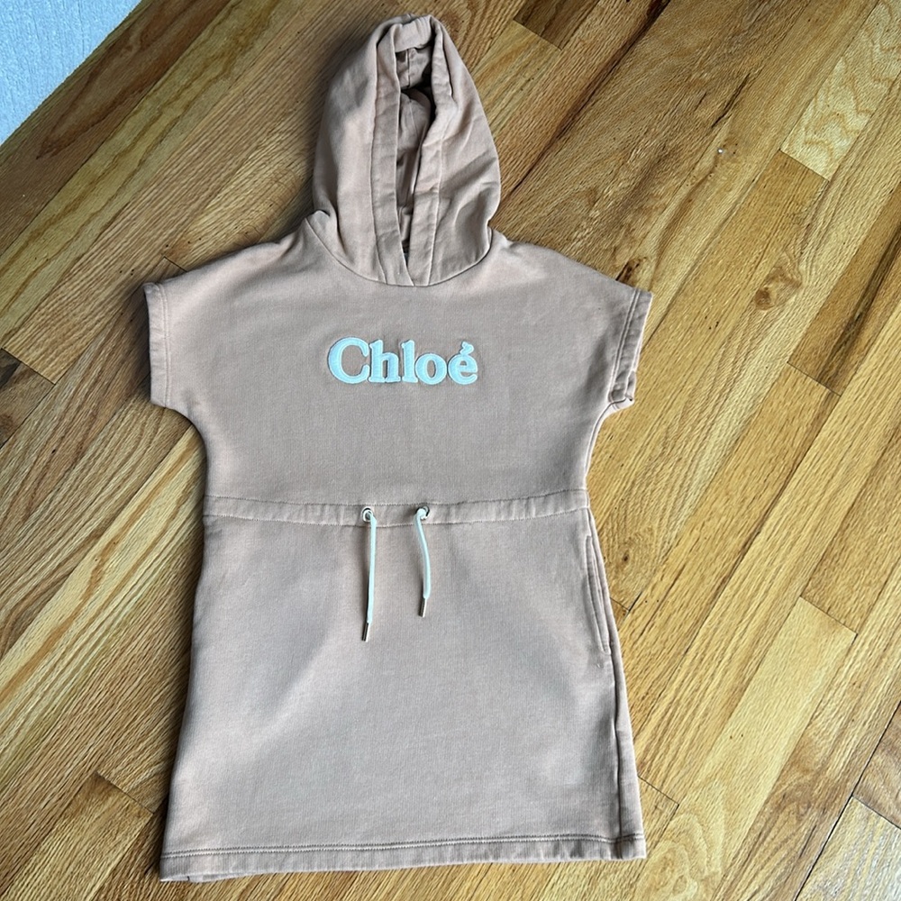 Chloe Kids hooded dress